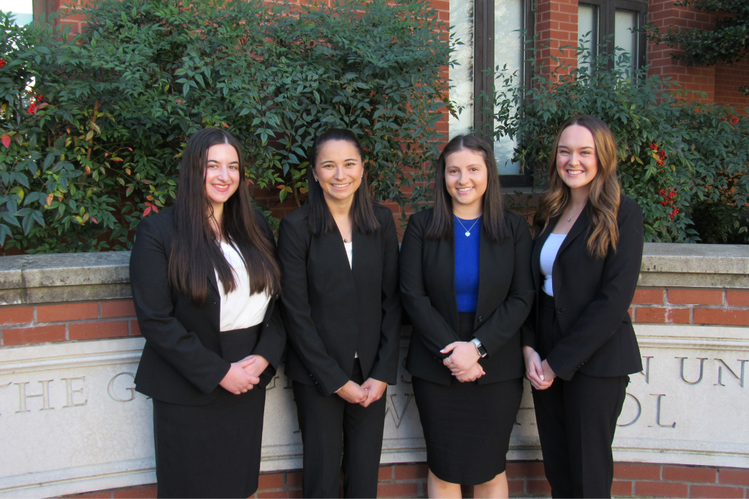 2023 Van Vleck Constitutional Law Moot Court Finals GW Law Admitted